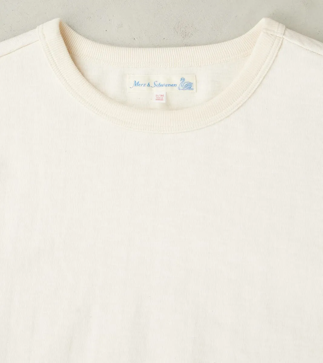 S218 Good Originals - 10.7oz Loopwheeled 2-Thread Heavyweight Longsleeve - 02 Nature sold by Division Road product image thumbnail 3