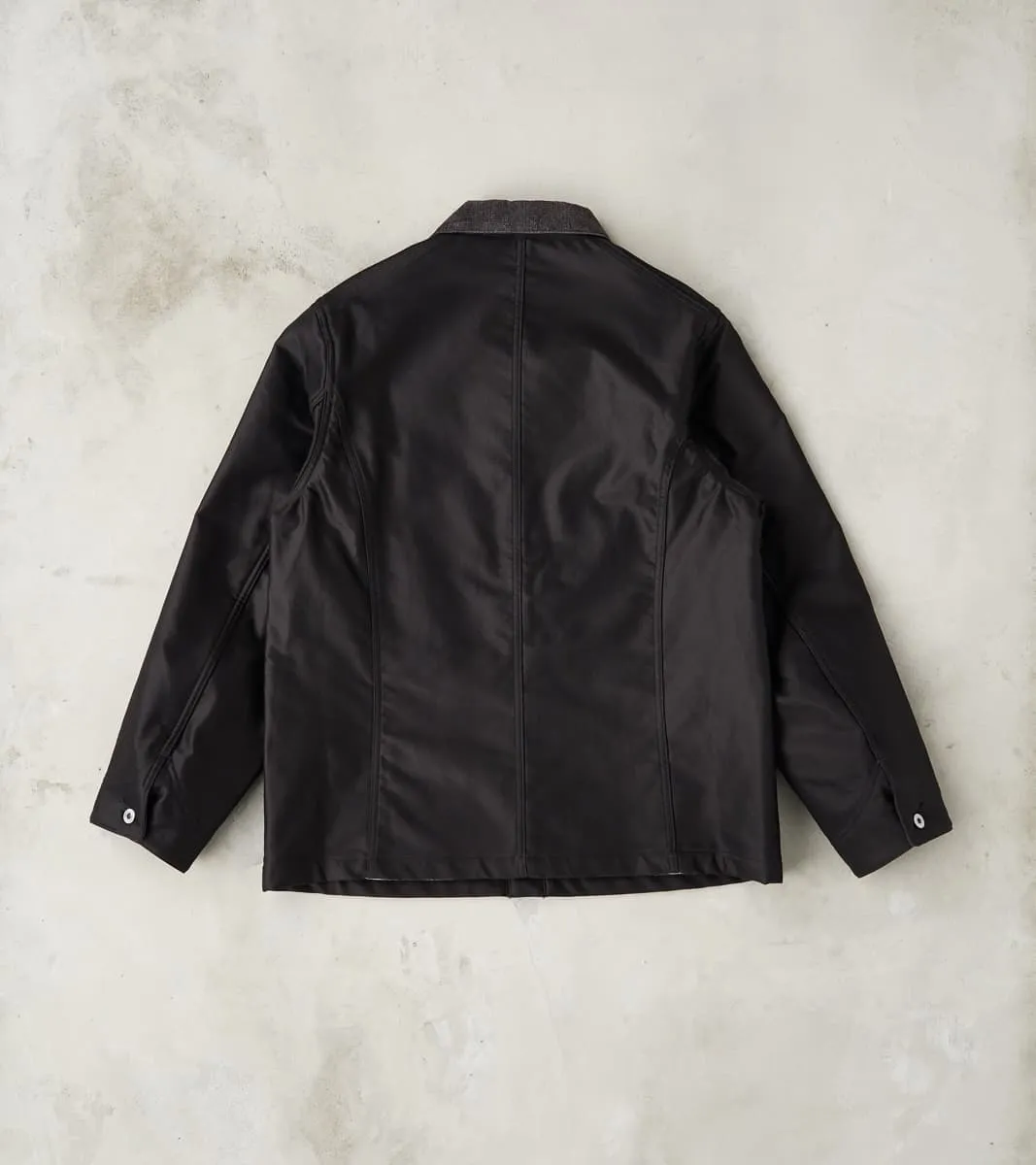 Lot. 304 Blanket Lining Coverall - Giza Moleskin - Black sold by Division Road product image thumbnail 2