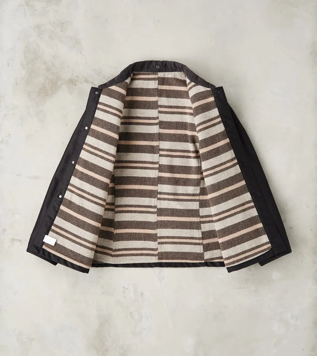 Lot. 304 Blanket Lining Coverall - Giza Moleskin - Black sold by Division Road product image thumbnail 3