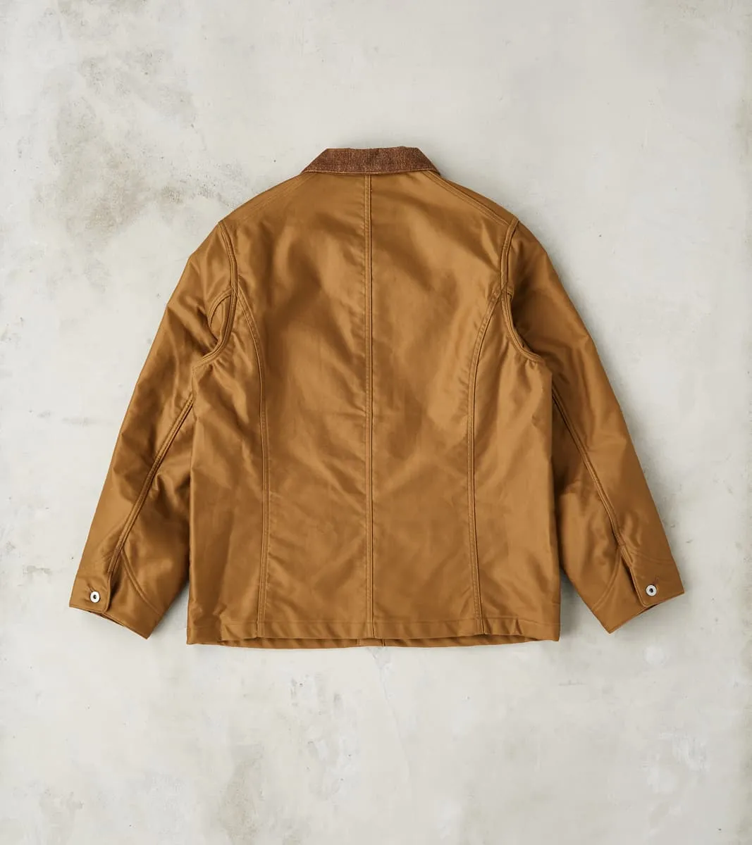 Lot. 304 Blanket Lining Coverall - Giza Moleskin - Camel sold by Division Road product image thumbnail 2