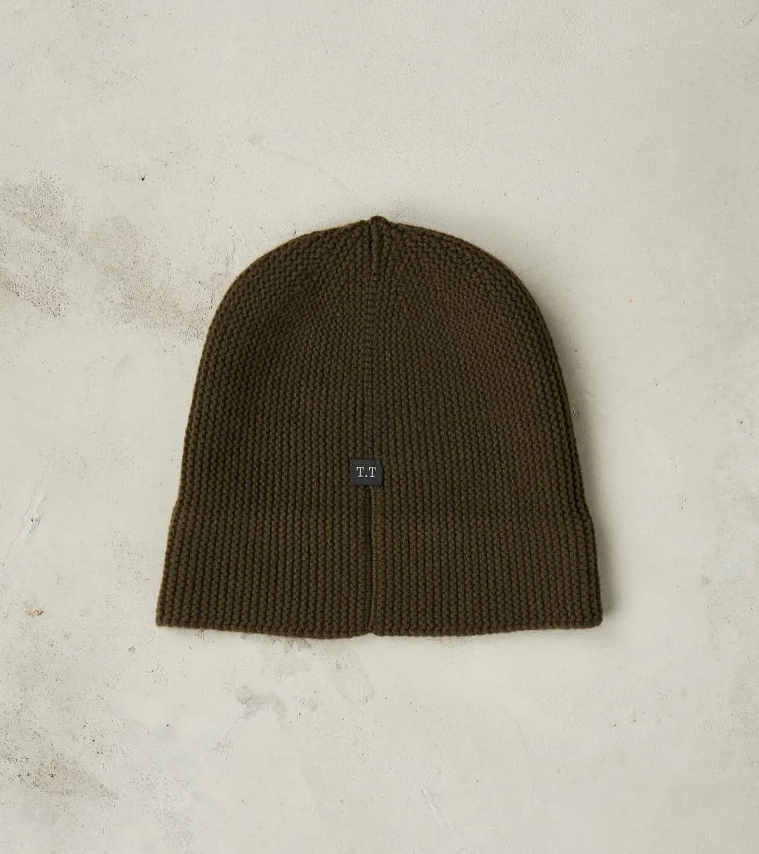 Lot. 030 ARC Watch Cap - Lambswool/Cashmere - Military Khaki sold by Division Road product image thumbnail 2