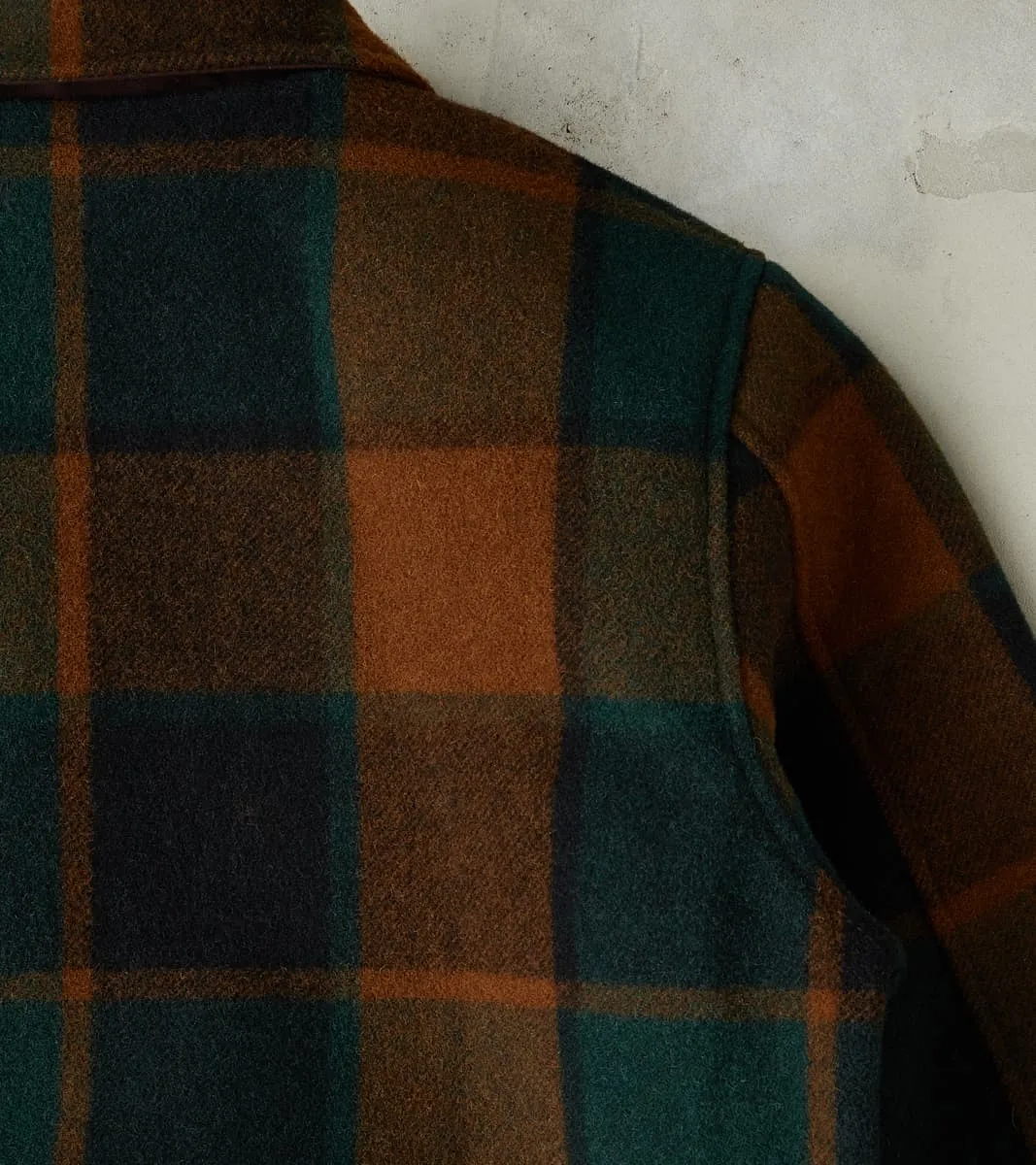 Weekender Jacket - Melton Wool Twill - Oregon Plaid sold by Division Road product image thumbnail 5