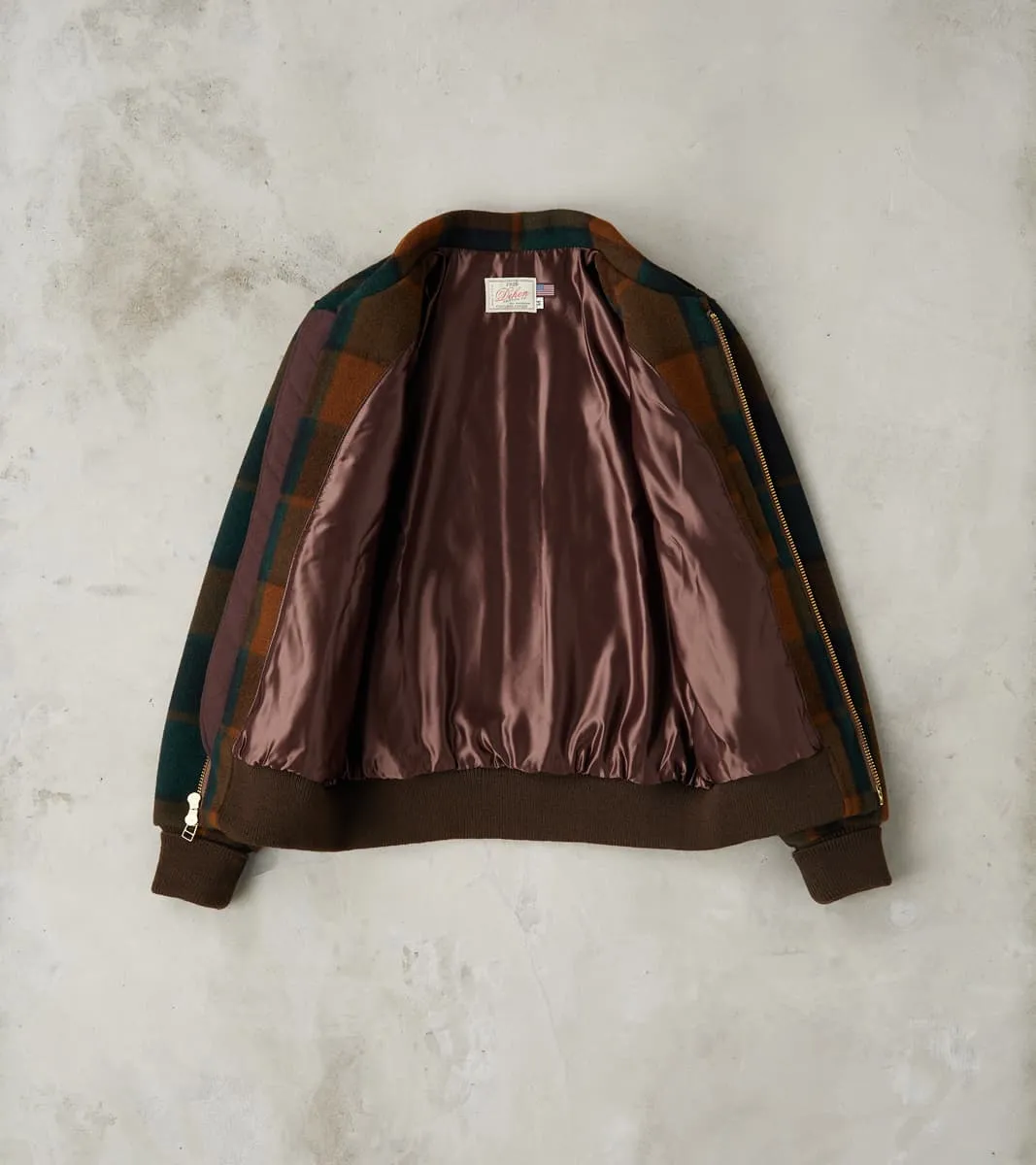 Weekender Jacket - Melton Wool Twill - Oregon Plaid sold by Division Road product image thumbnail 3