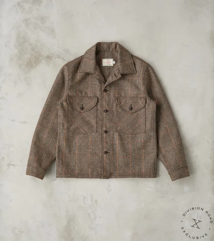 Skyline Overshirt - Lovat® Tweed Twill -  Birmingham Brown Check sold by Division Road
