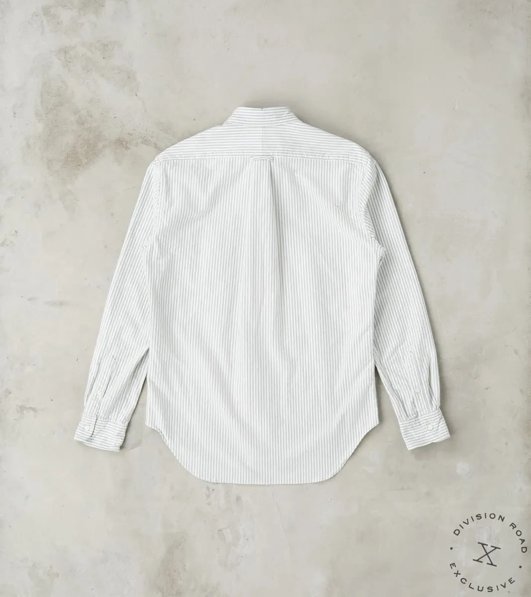 Brushed Fall Oxford - Navy Stripe sold by Division Road product image thumbnail 2