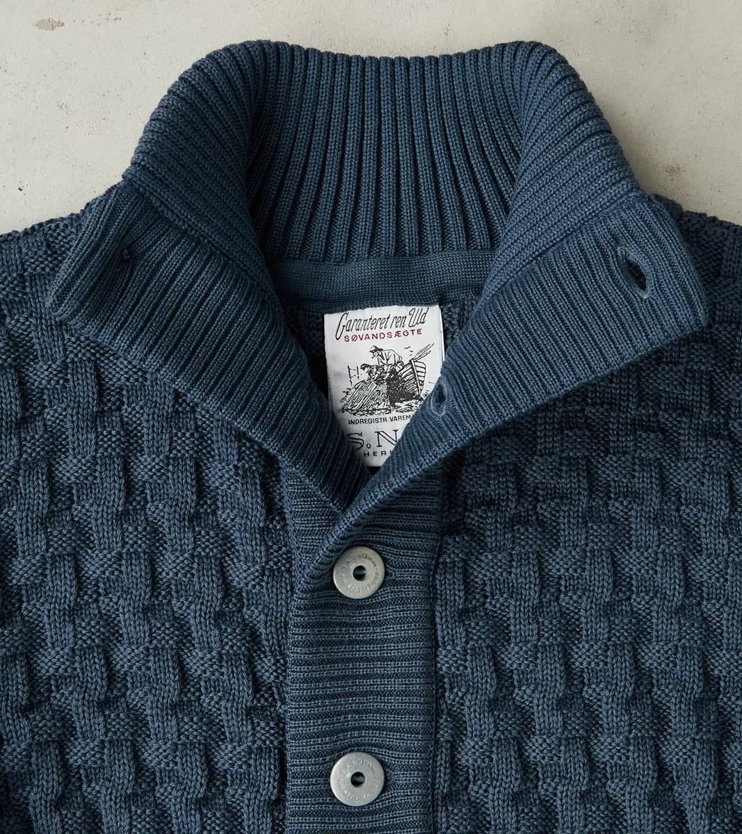 Stark II Cardigan - Shadow Blue sold by Division Road product image thumbnail 3