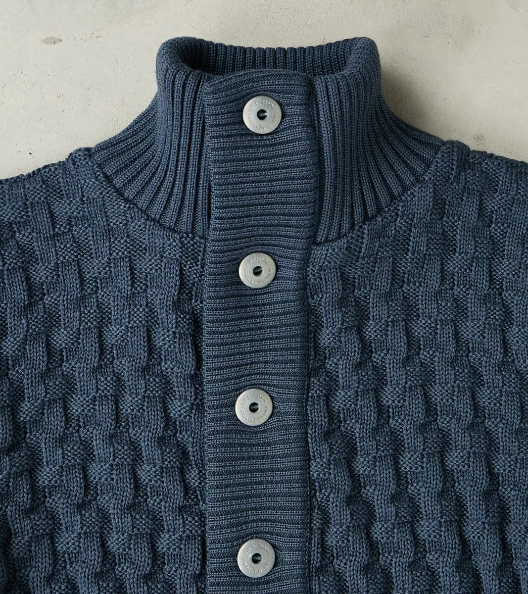 Stark II Cardigan - Shadow Blue sold by Division Road product image thumbnail 4