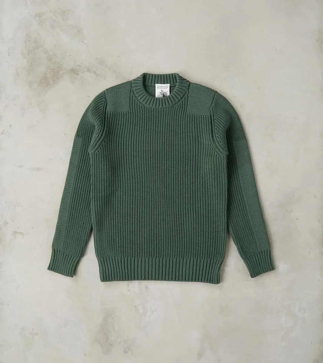 Robust Rank-III Crewneck - Copper Green sold by Division Road