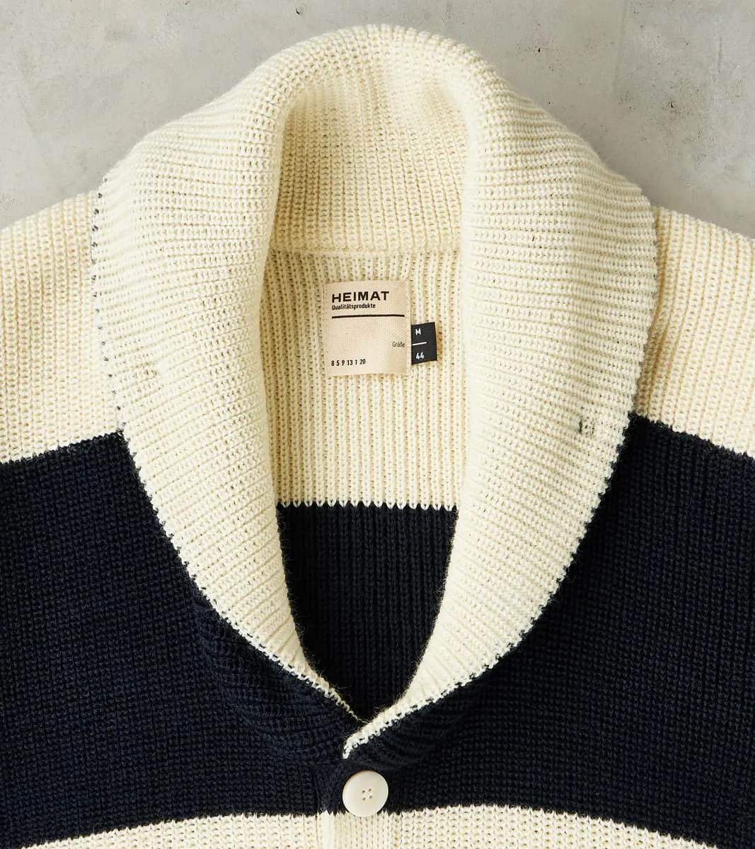 Signals Eiger Cardigan - Ink & Seashell sold by Division Road product image thumbnail 3