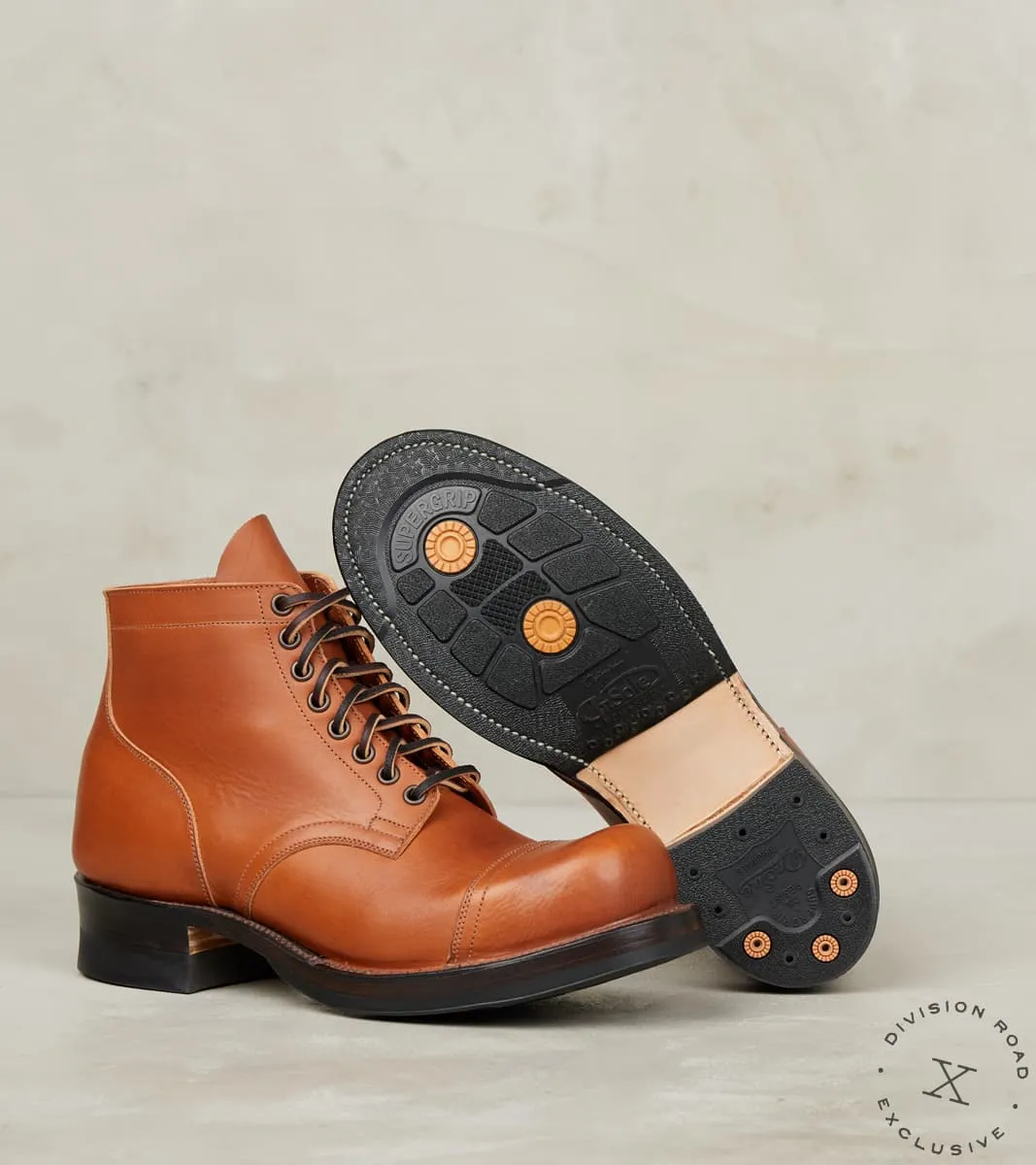 Service Boot - 310 - Split Dr. Sole - Badalassi Cognac Vachetta Minerva sold by Division Road product image thumbnail 2