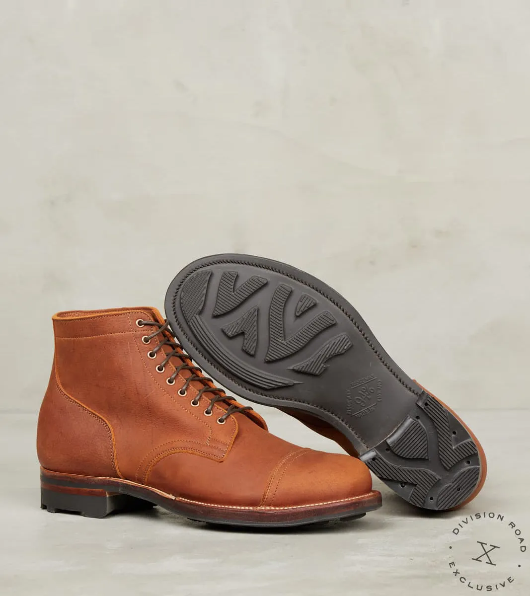 Service Boot - 2055 - Ridgeway - CF Stead Nutmeg Waxed Kudu sold by Division Road product image thumbnail 2