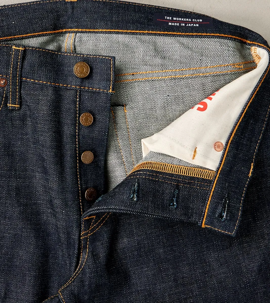 TWCXDR-005 - Relaxed Tapered - Raw Indigo sold by Division Road product image thumbnail 5