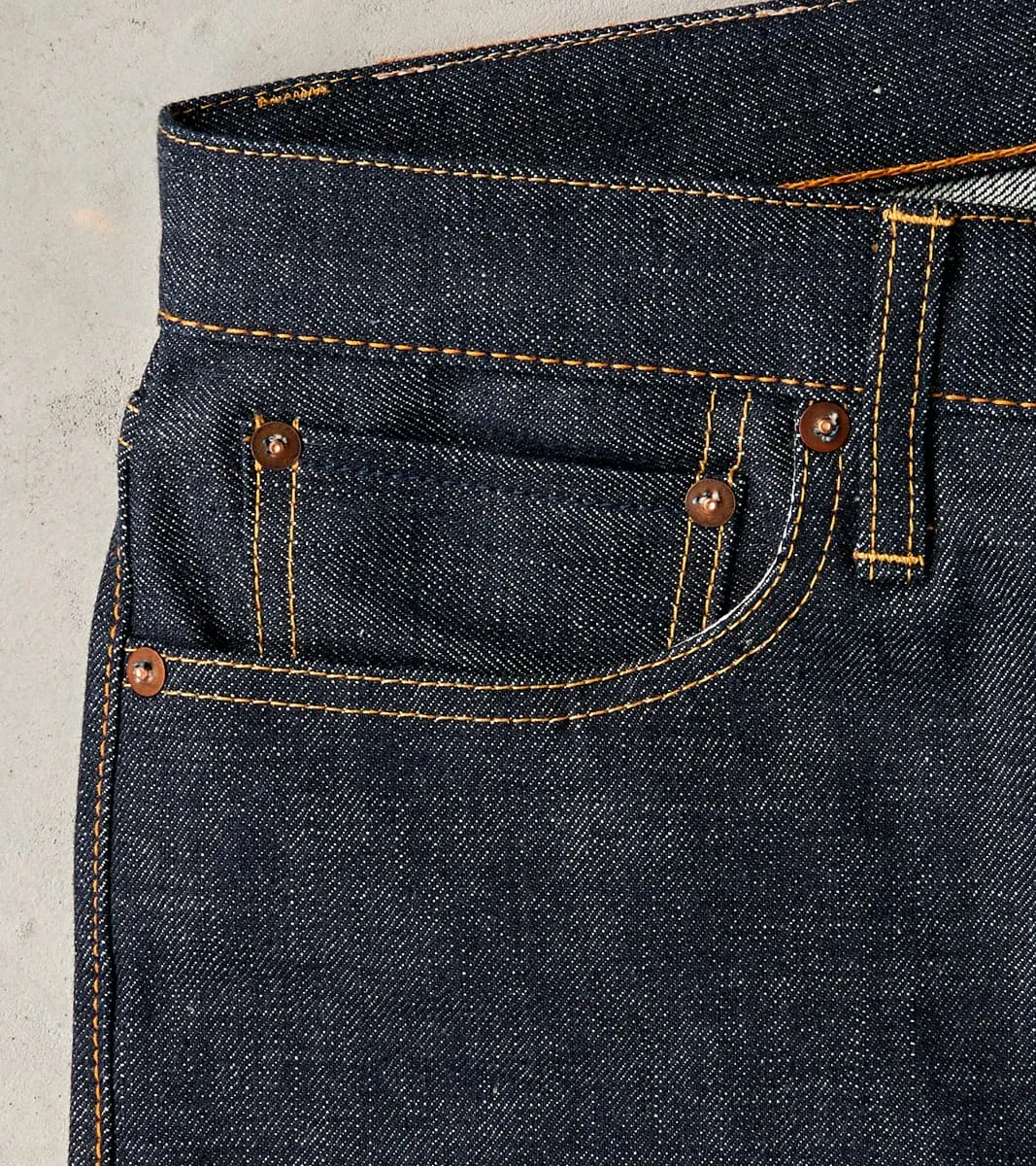TWCXDR-005 - Relaxed Tapered - Raw Indigo sold by Division Road product image thumbnail 4