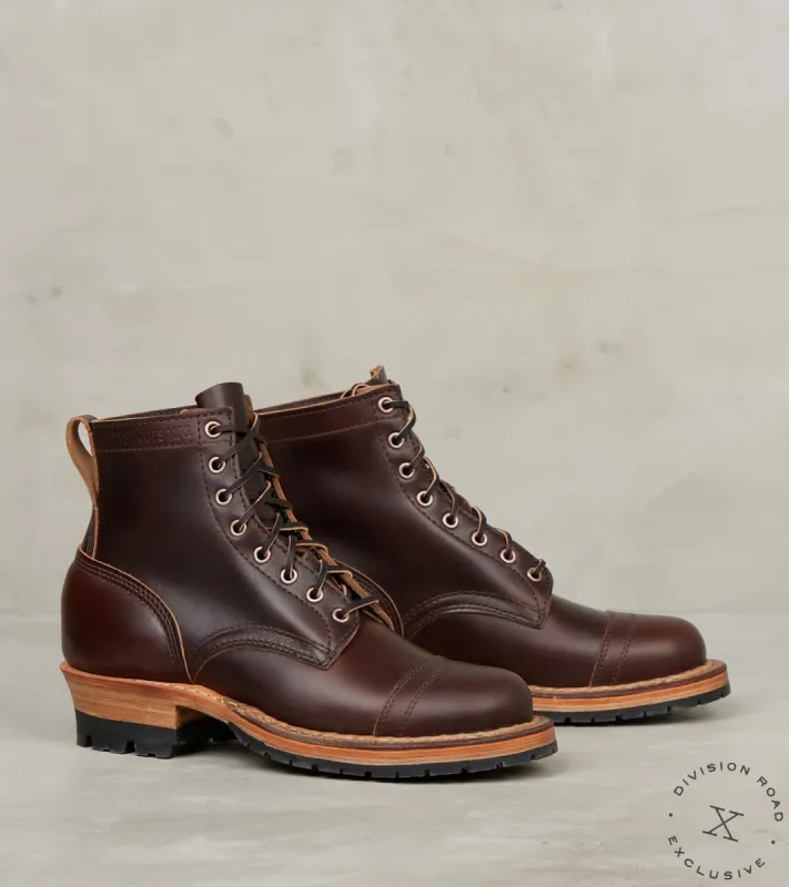 Logger 350 - 55 - Split Commando - Horween Brown CXL sold by Division Road