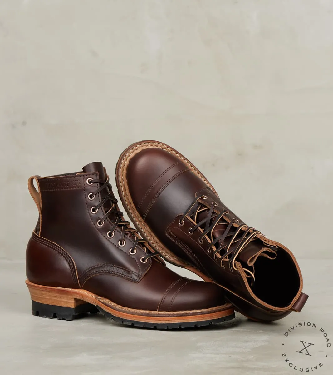 Logger 350 - 55 - Split Commando - Horween Brown CXL sold by Division Road product image thumbnail 3