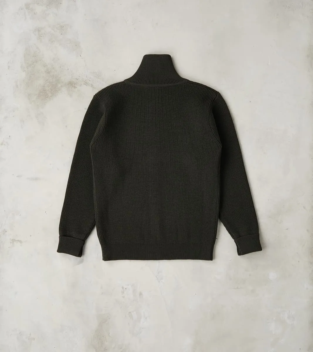 Sailor Full Zip Sweater - Hunting Green sold by Division Road product image thumbnail 2