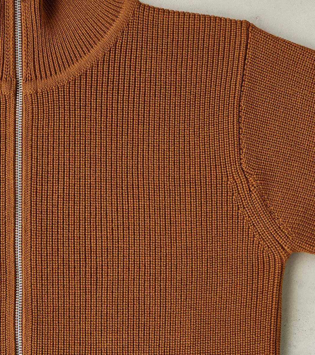 Sailor Full Zip Sweater - Tobak sold by Division Road product image thumbnail 5