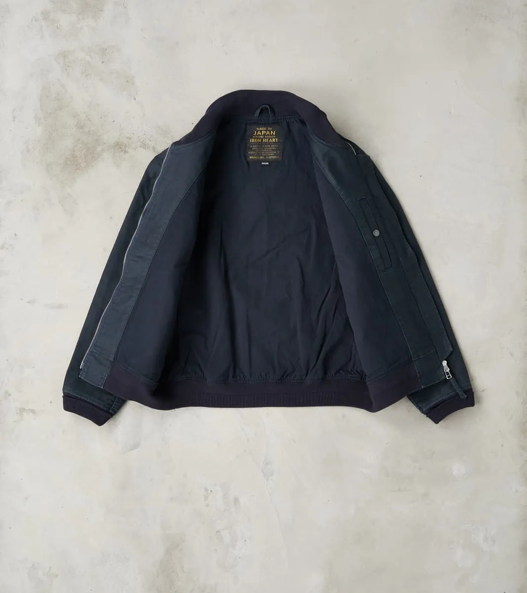 47-NAV - Tanker Jacket - 12oz Navy Whipcord sold by Division Road product image thumbnail 3