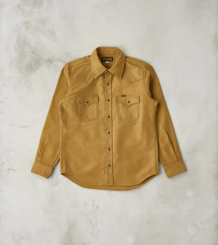 426-KHA - Western - 12oz Khaki Military Moleskin sold by Division Road