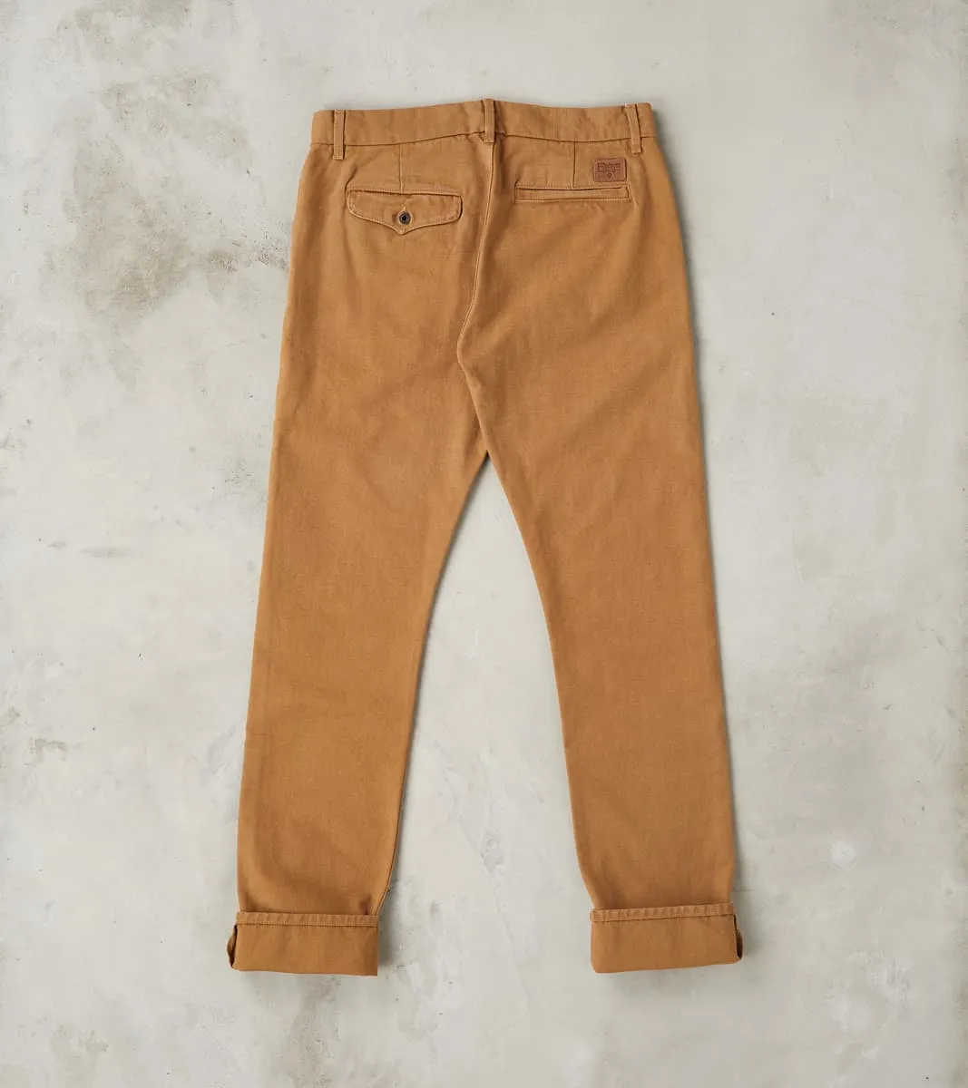 Workers Chino - 14oz Japanese Military Slub Canvas - Tan sold by Division Road product image thumbnail 2