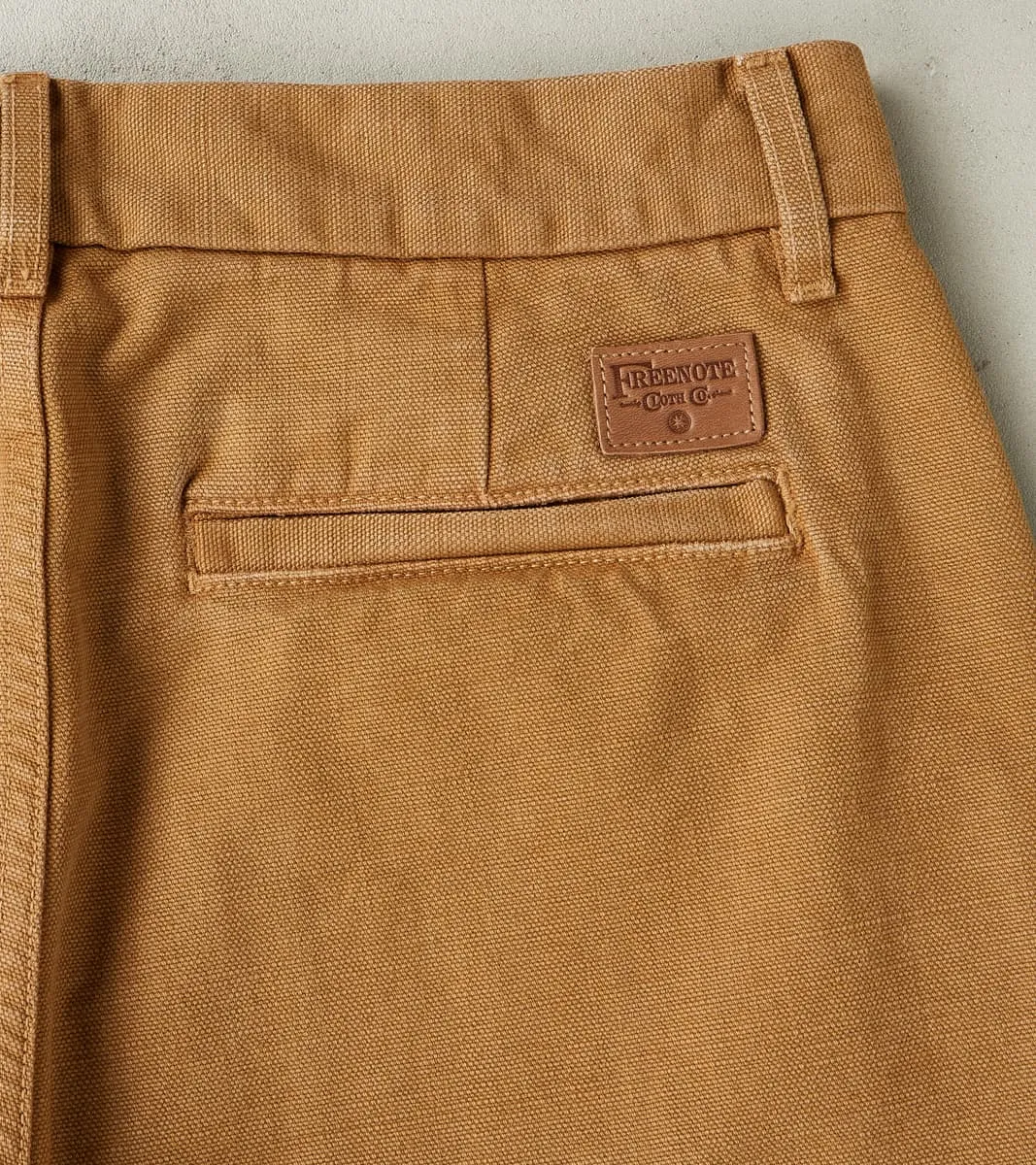 Workers Chino - 14oz Japanese Military Slub Canvas - Tan sold by Division Road product image thumbnail 3