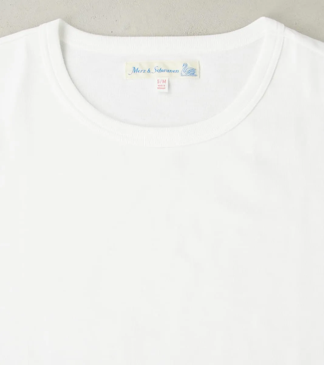 2M15 Good Originals - 6.8oz Vintage Machine 2-Thread Longsleeve - 01 White sold by Division Road product image thumbnail 3