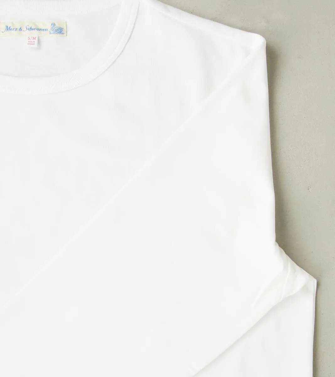 2M15 Good Originals - 6.8oz Vintage Machine 2-Thread Longsleeve - 01 White sold by Division Road product image thumbnail 4