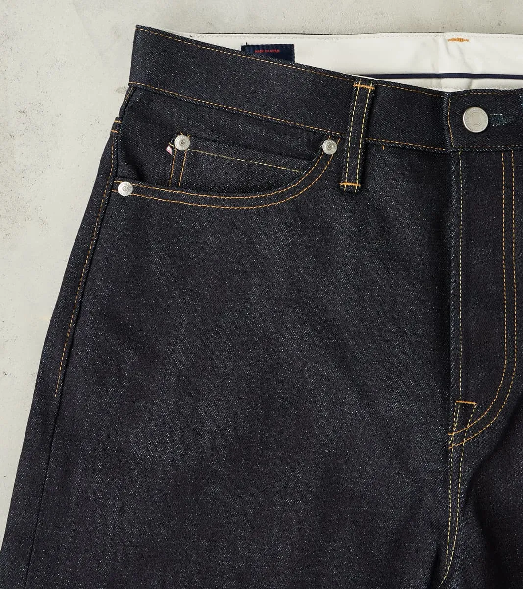 MMJB0100 - #100 Standard Straight - 14.7oz Tokuno Indigo sold by Division Road product image thumbnail 4