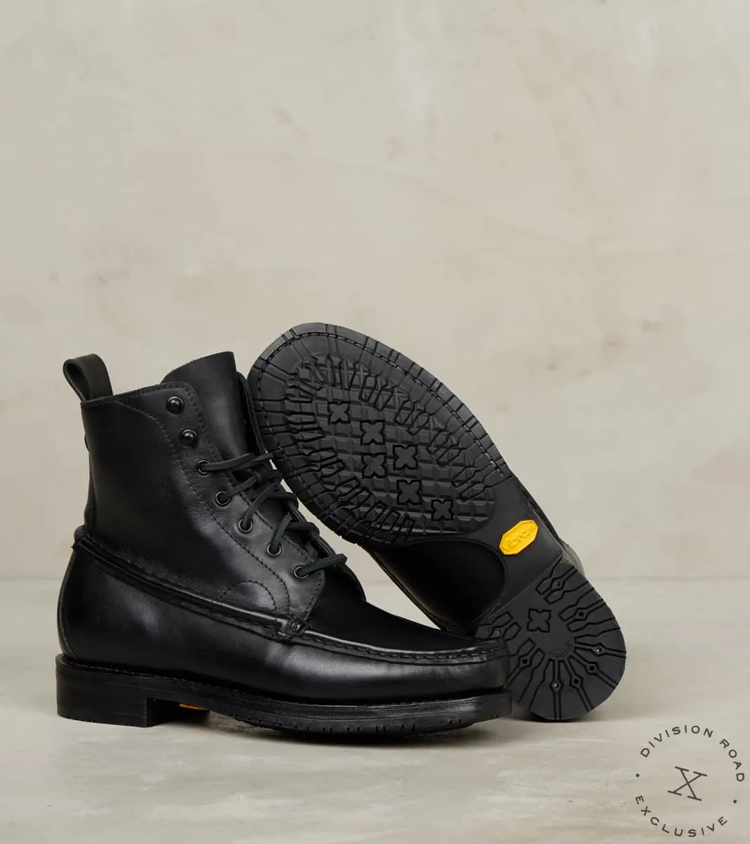 Hunter Moc - Vibram ASP Neo Lug - Heinen Black sold by Division Road product image thumbnail 2