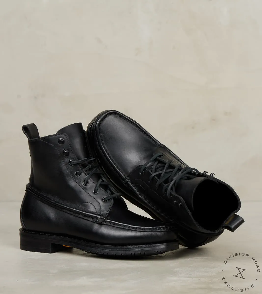 Hunter Moc - Vibram ASP Neo Lug - Heinen Black sold by Division Road product image thumbnail 3