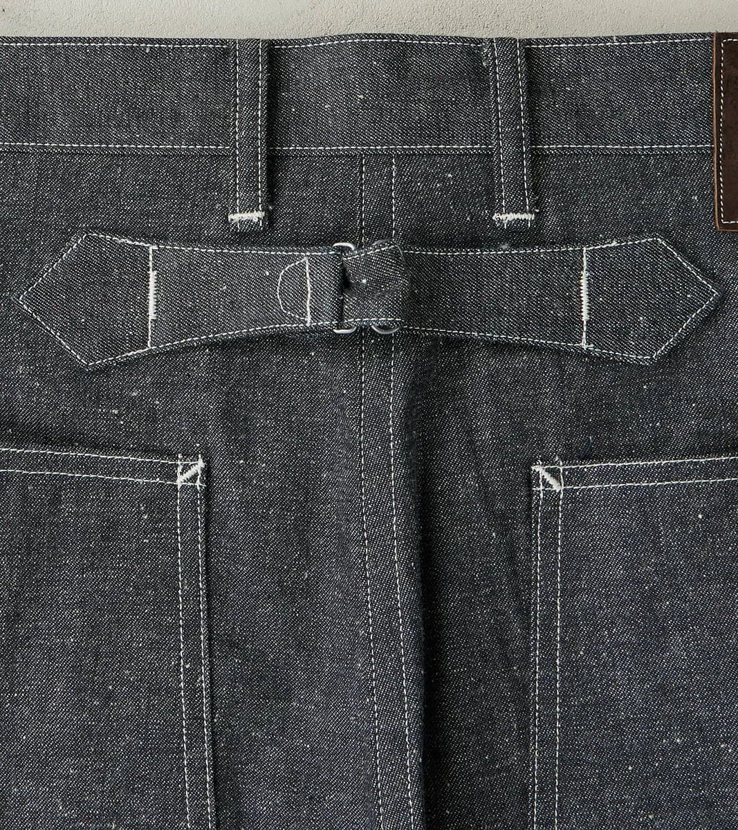 Lot. 717 Denim Painter Pants - Wide Straight - Raw Green Cast Indigo sold by Division Road product image thumbnail 4