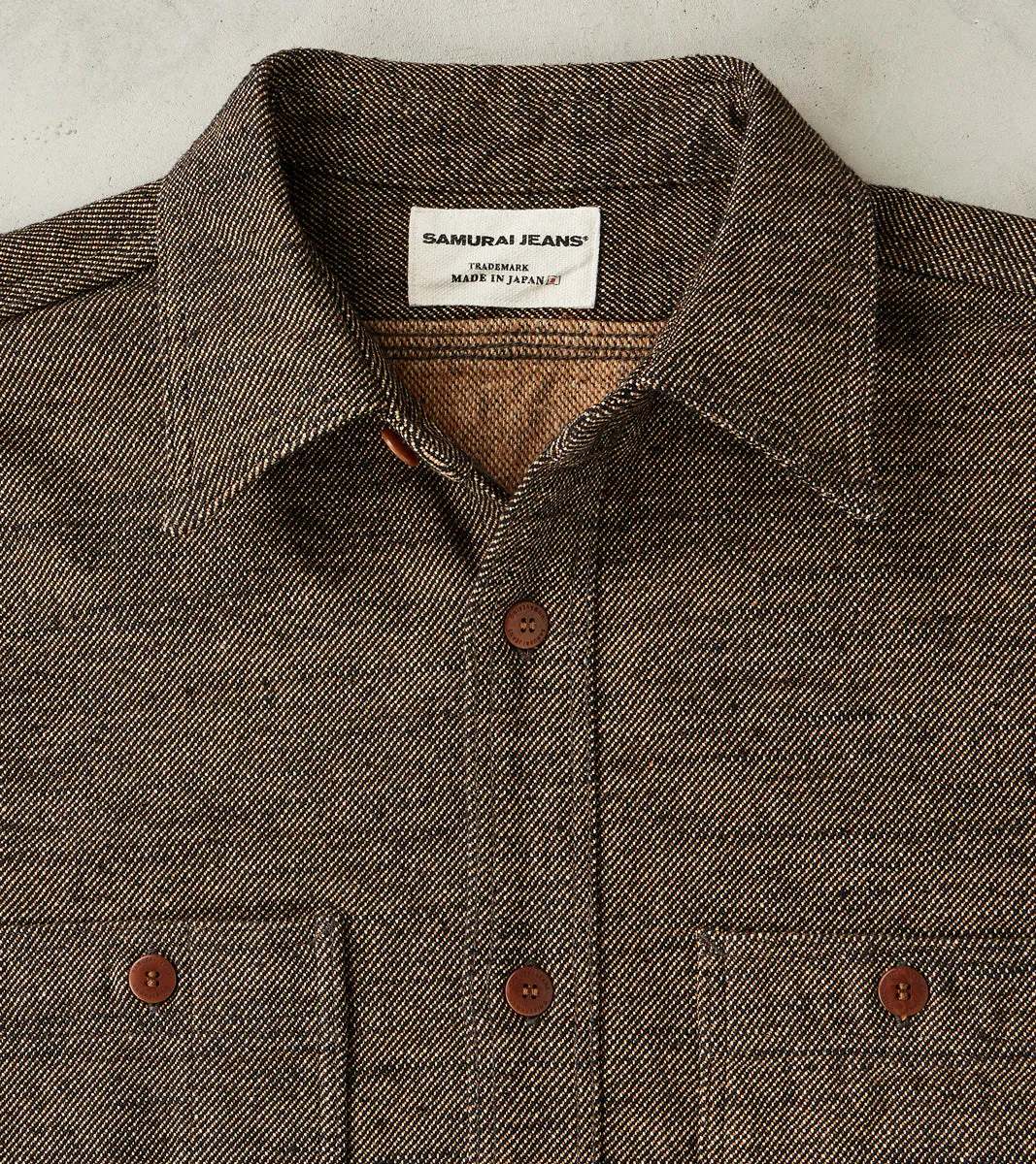 SMN25-01W Black Elemental Flannel Work Shirt sold by Division Road product image thumbnail 3