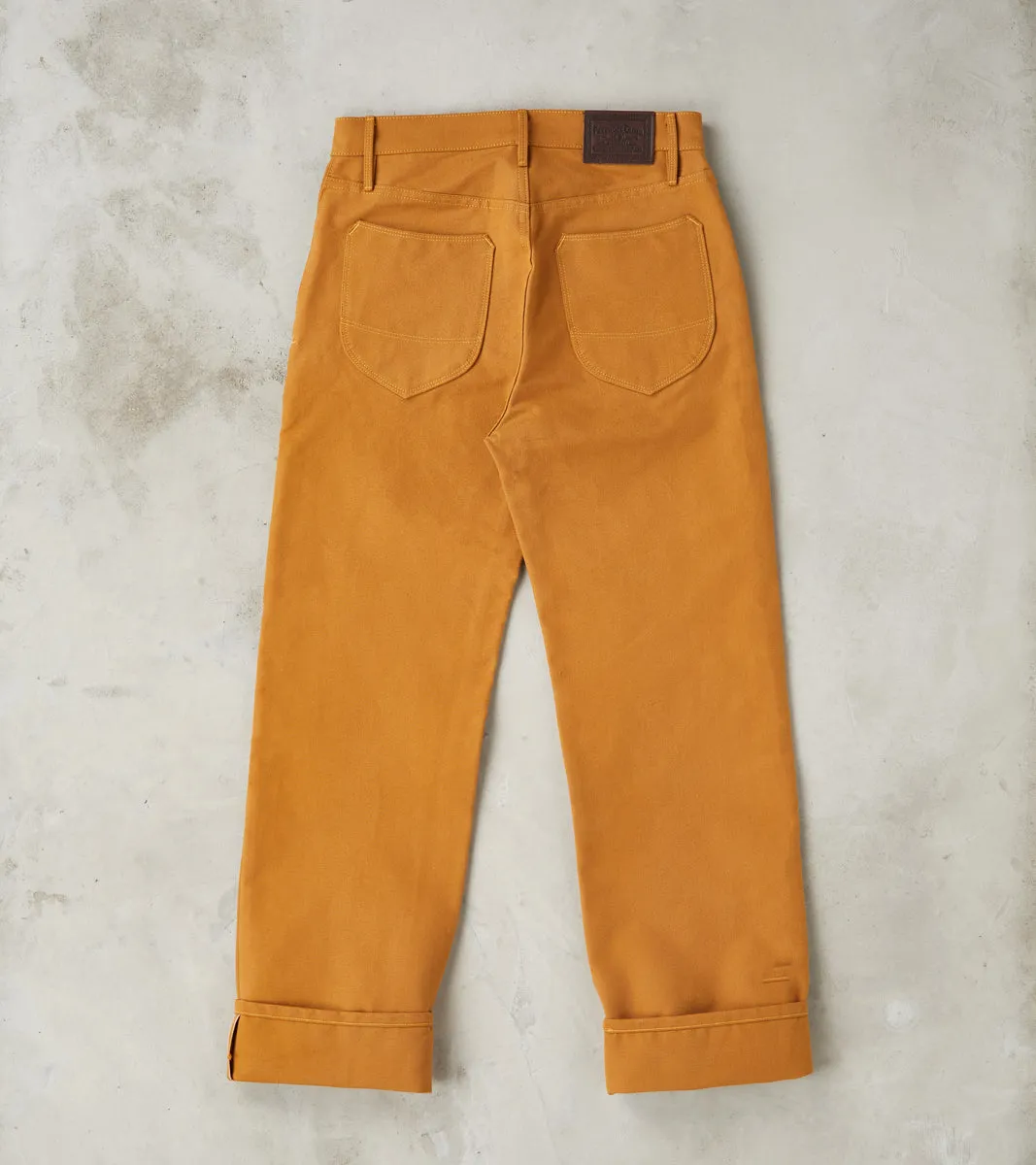 Modesto - Vintage Straight - 15oz Selvedge Bronze Duck Canvas sold by Division Road product image thumbnail 2