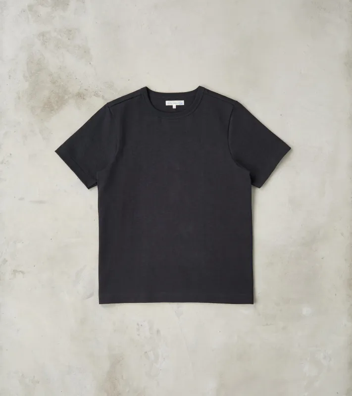 S214 Good Originals - 10.7oz Loopwheeled 2-Thread Heavyweight T-Shirt - 98 Charcoal sold by Division Road