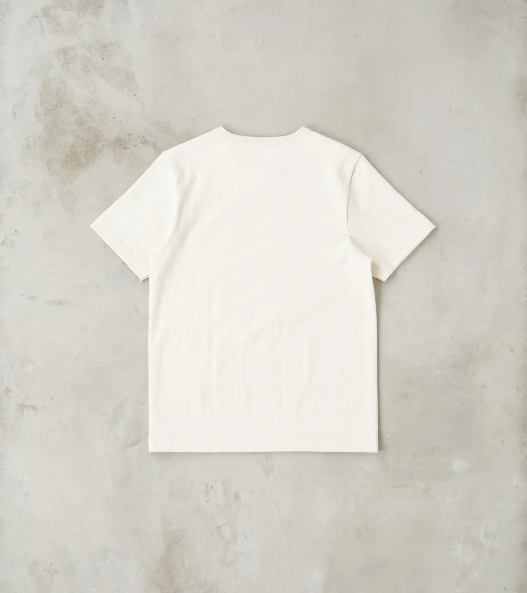 S214 Good Originals - 10.7oz Loopwheeled 2-Thread Heavyweight T-Shirt - 02 Nature sold by Division Road product image thumbnail 2