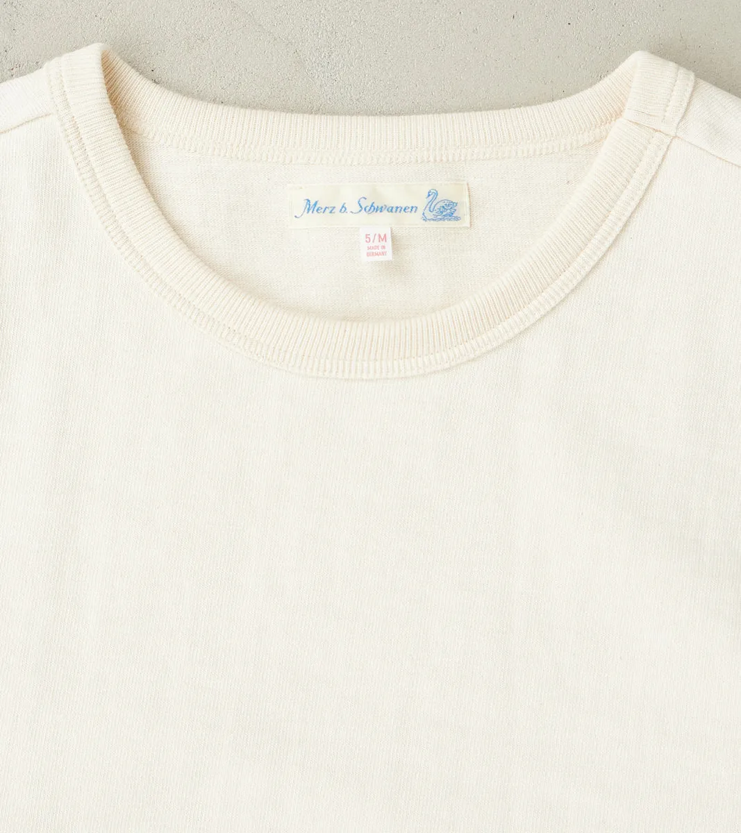 S214 Good Originals - 10.7oz Loopwheeled 2-Thread Heavyweight T-Shirt - 02 Nature sold by Division Road product image thumbnail 3