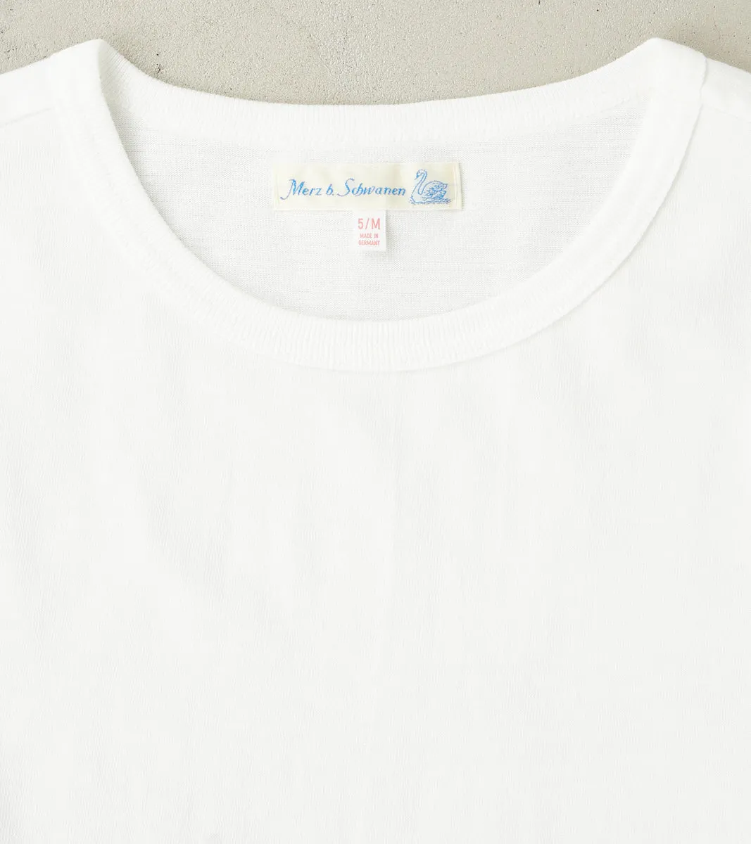 215 Good Originals - 7.2oz Loopwheeled 2-Thread T-Shirt - 01 White sold by Division Road product image thumbnail 3