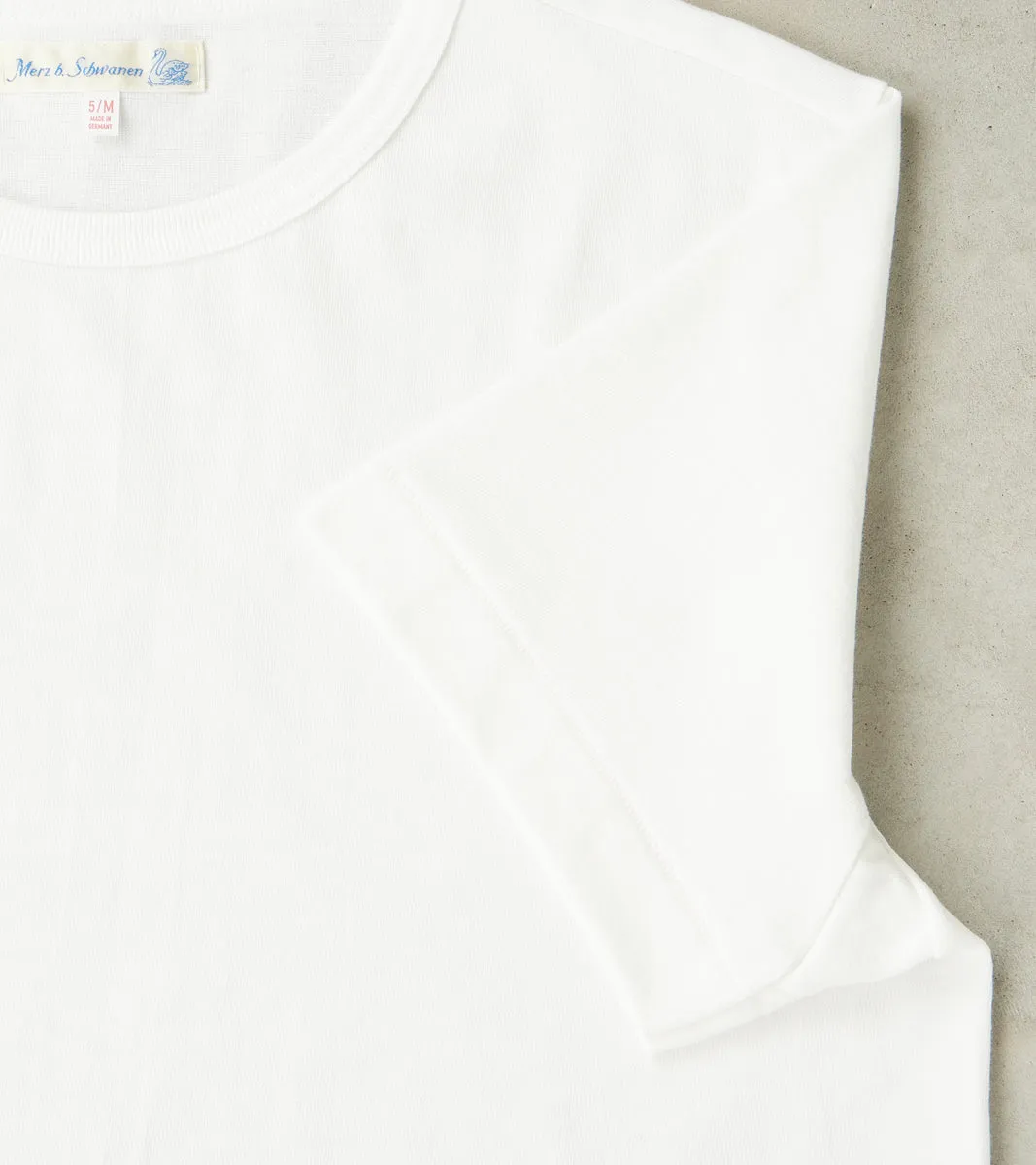215 Good Originals - 7.2oz Loopwheeled 2-Thread T-Shirt - 01 White sold by Division Road product image thumbnail 5