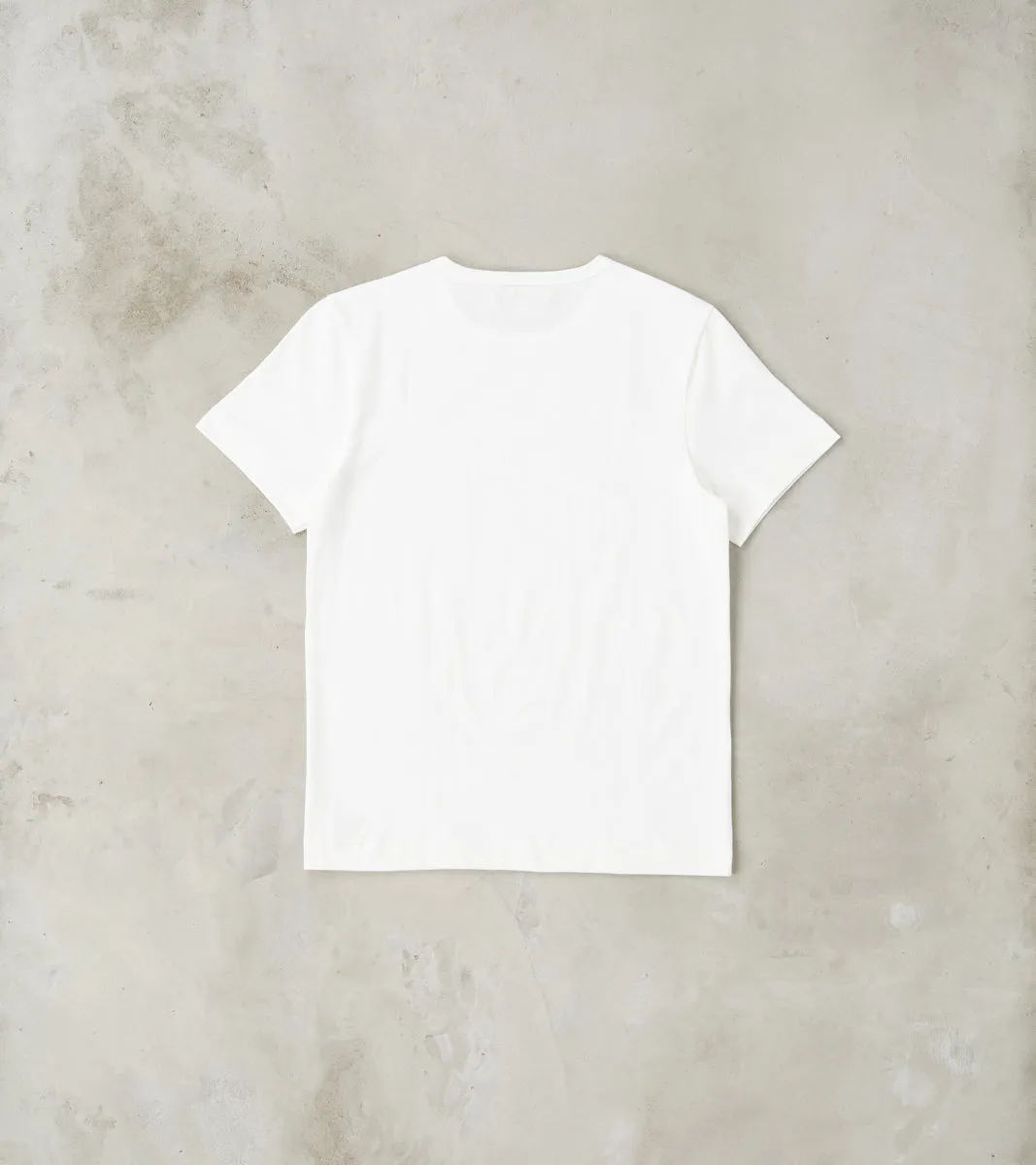 215 Good Originals - 7.2oz Loopwheeled 2-Thread T-Shirt - 01 White sold by Division Road product image thumbnail 2