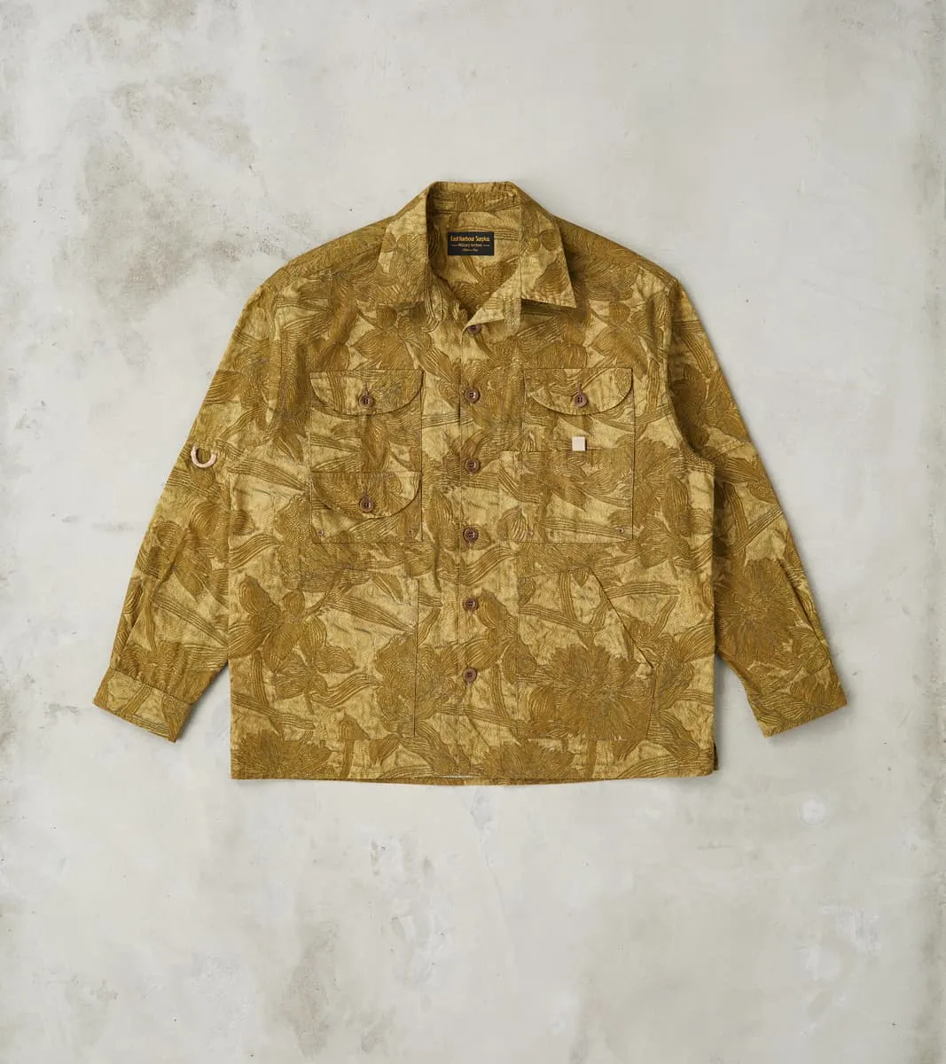 Carter 9402 Field Shirt Jacket - Camouflage Cotton Poplin sold by Division Road