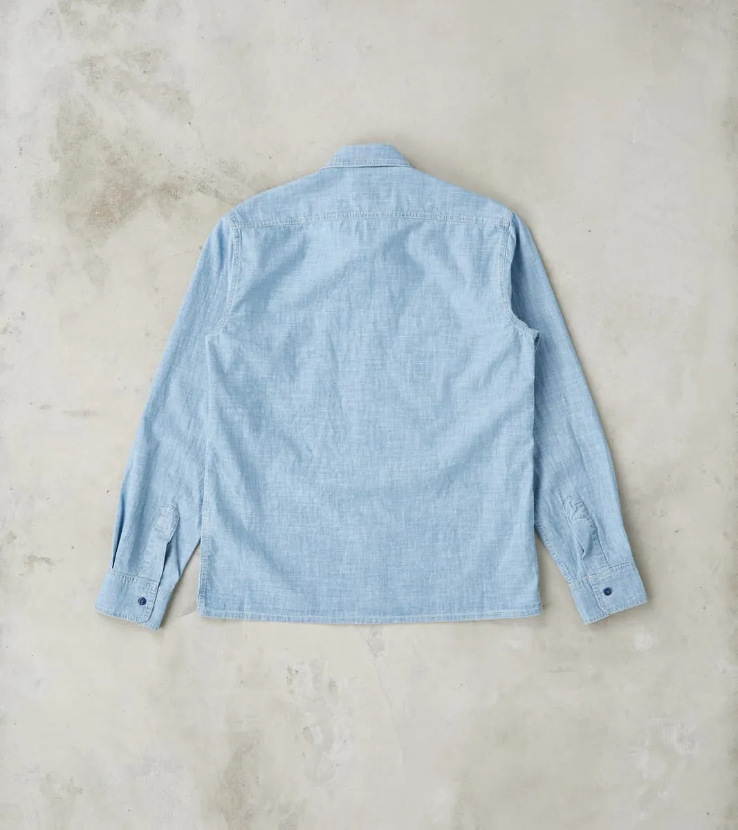 Kodiak 475 Work Shirt - Indigo Stone Washed Chambray sold by Division Road product image thumbnail 2