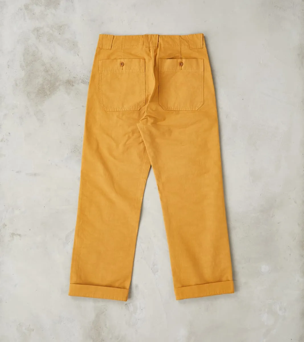 Logan 321 Swiss Army Pant - Straight Tapered - Mustard Military Canvas sold by Division Road product image thumbnail 2