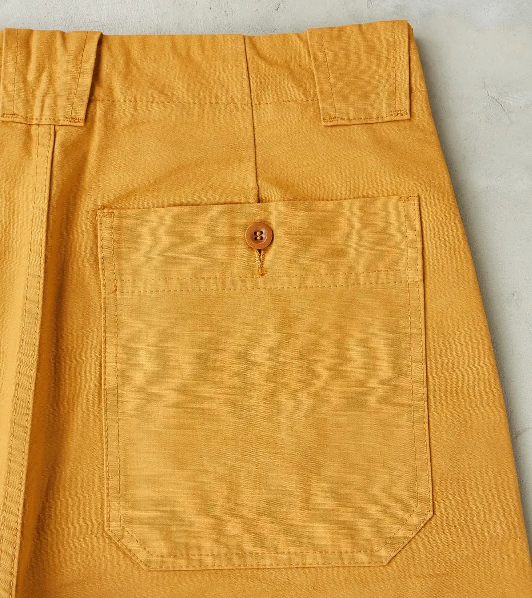 Logan 321 Swiss Army Pant - Straight Tapered - Mustard Military Canvas sold by Division Road product image thumbnail 3