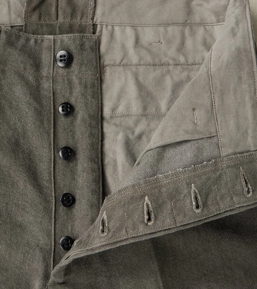 Lot. 221 Field Trousers - Cotton Washi Twill - Sumi Dyed Charcoal sold by Division Road product image thumbnail 5