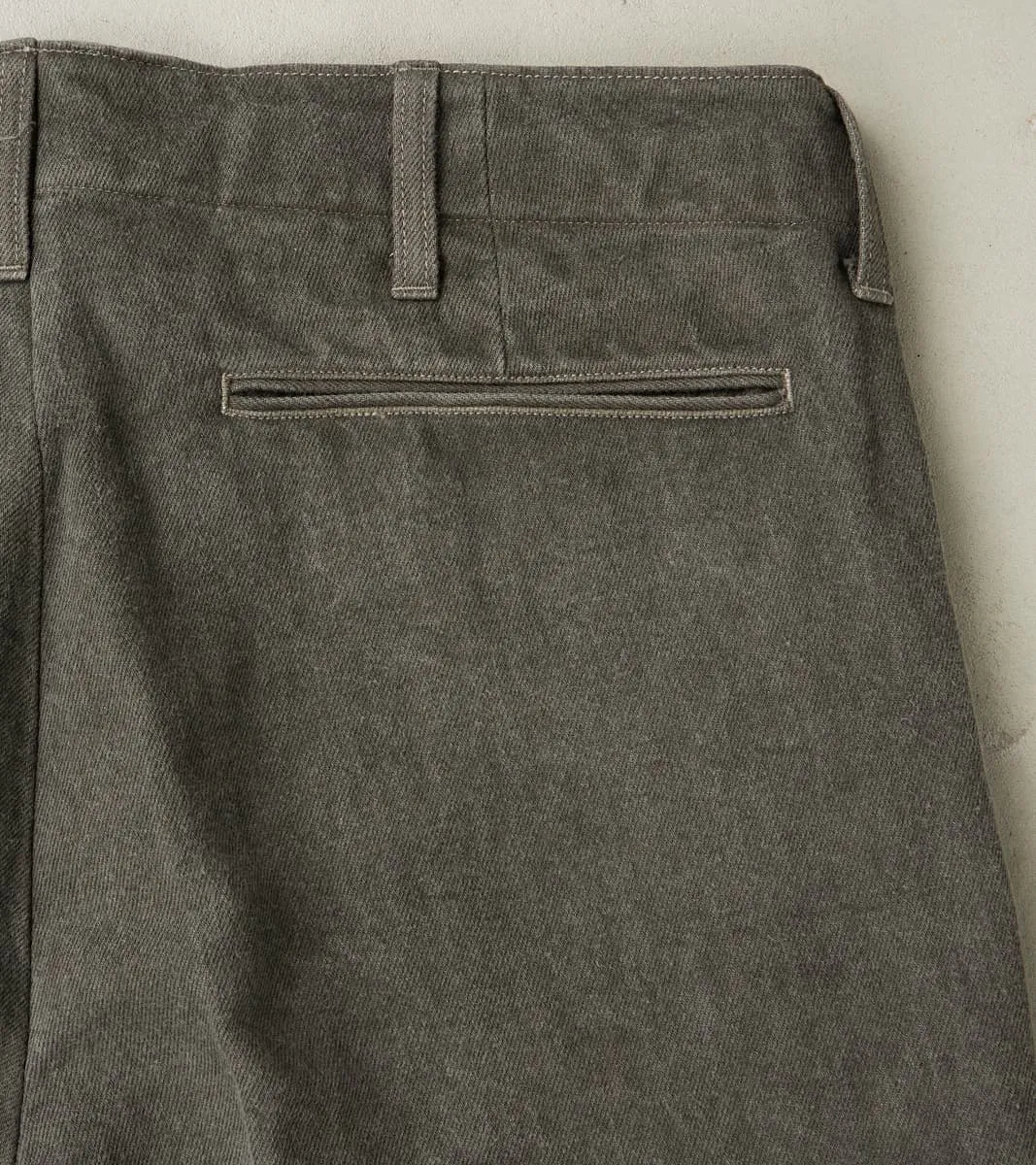 Lot. 221 Field Trousers - Cotton Washi Twill - Sumi Dyed Charcoal sold by Division Road product image thumbnail 3