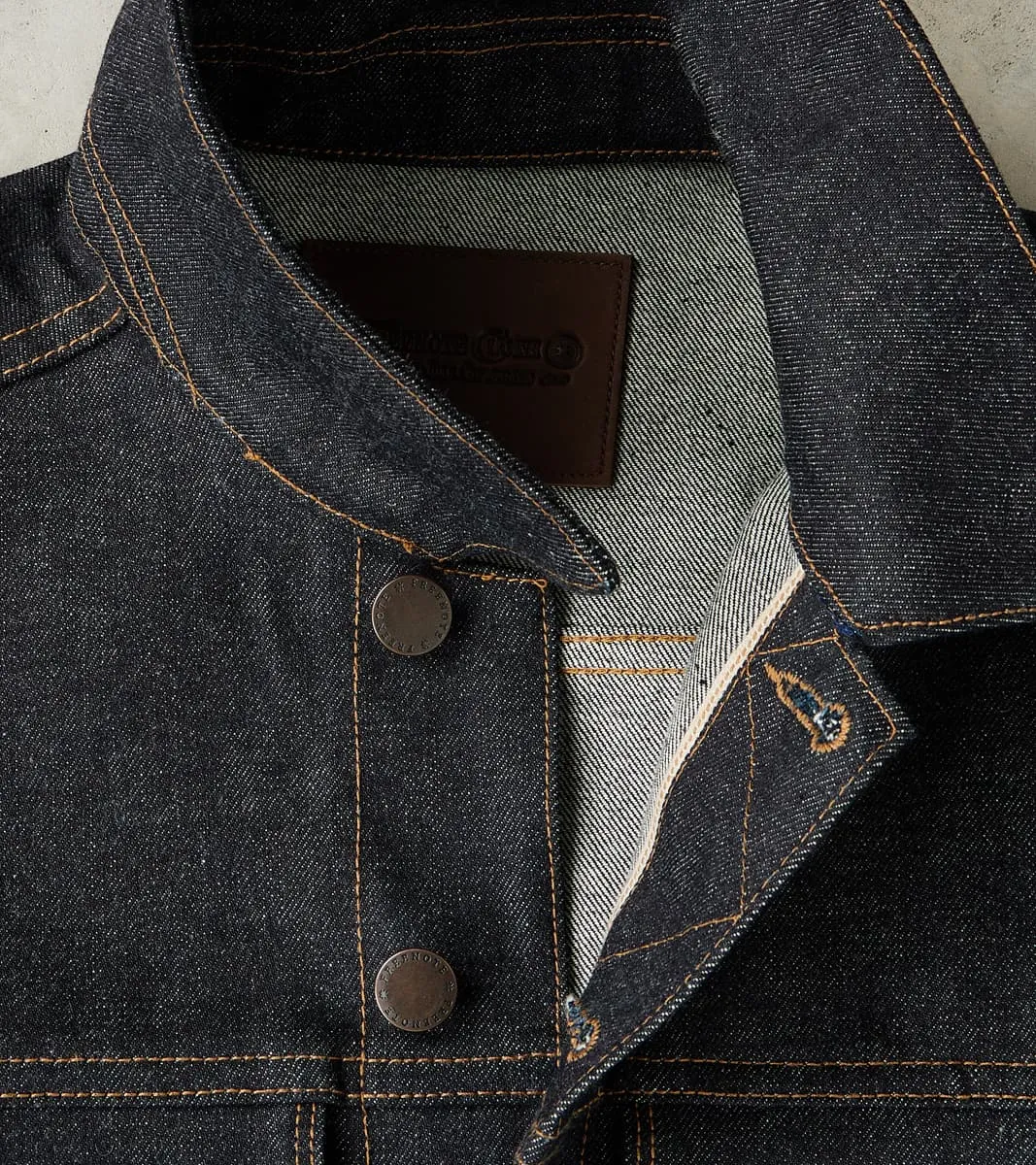 Classic Jacket - 15oz Japanese Unsinged Denim - Indigo sold by Division Road product image thumbnail 5