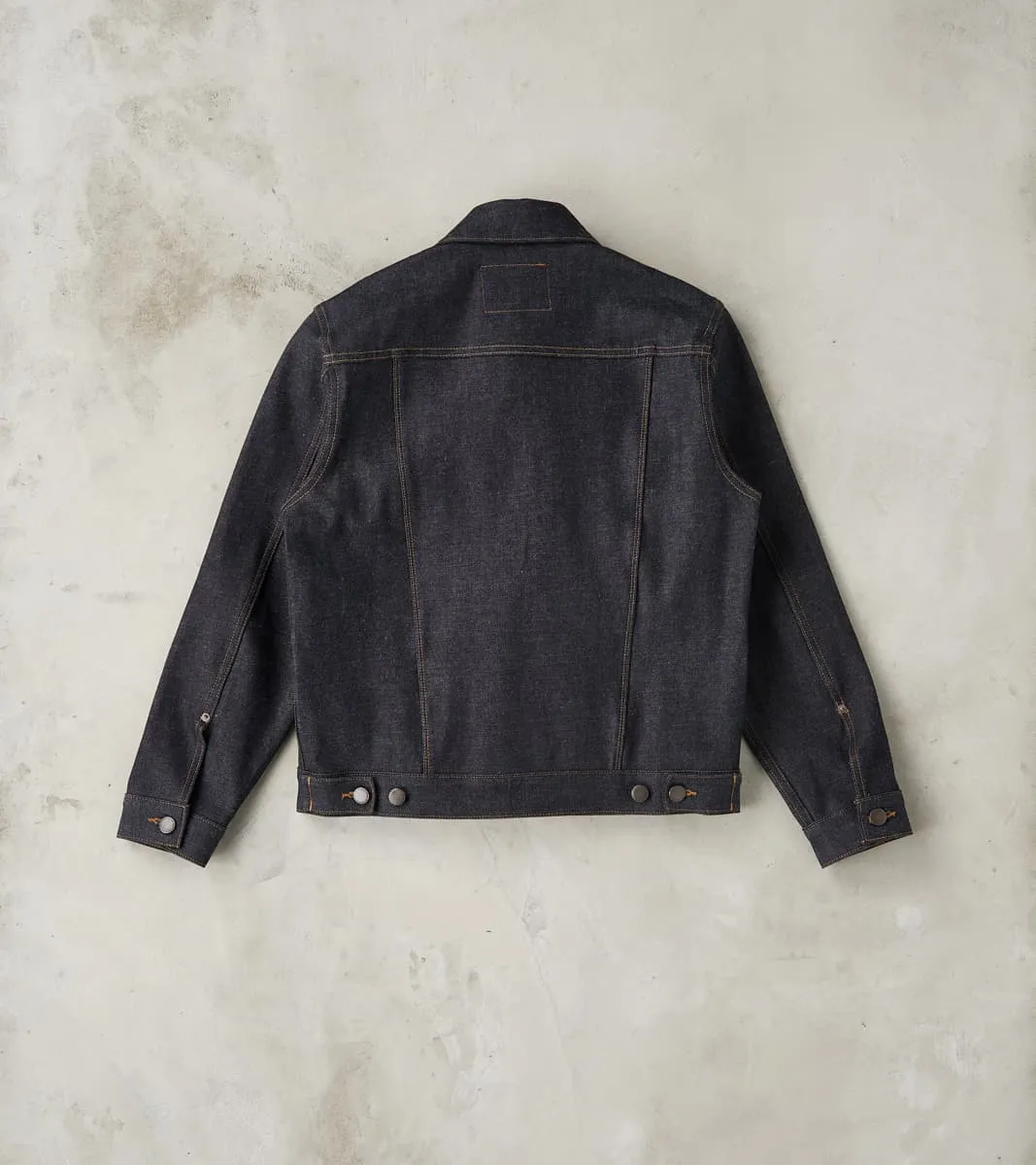 Classic Jacket - 15oz Japanese Unsinged Denim - Indigo sold by Division Road product image thumbnail 2