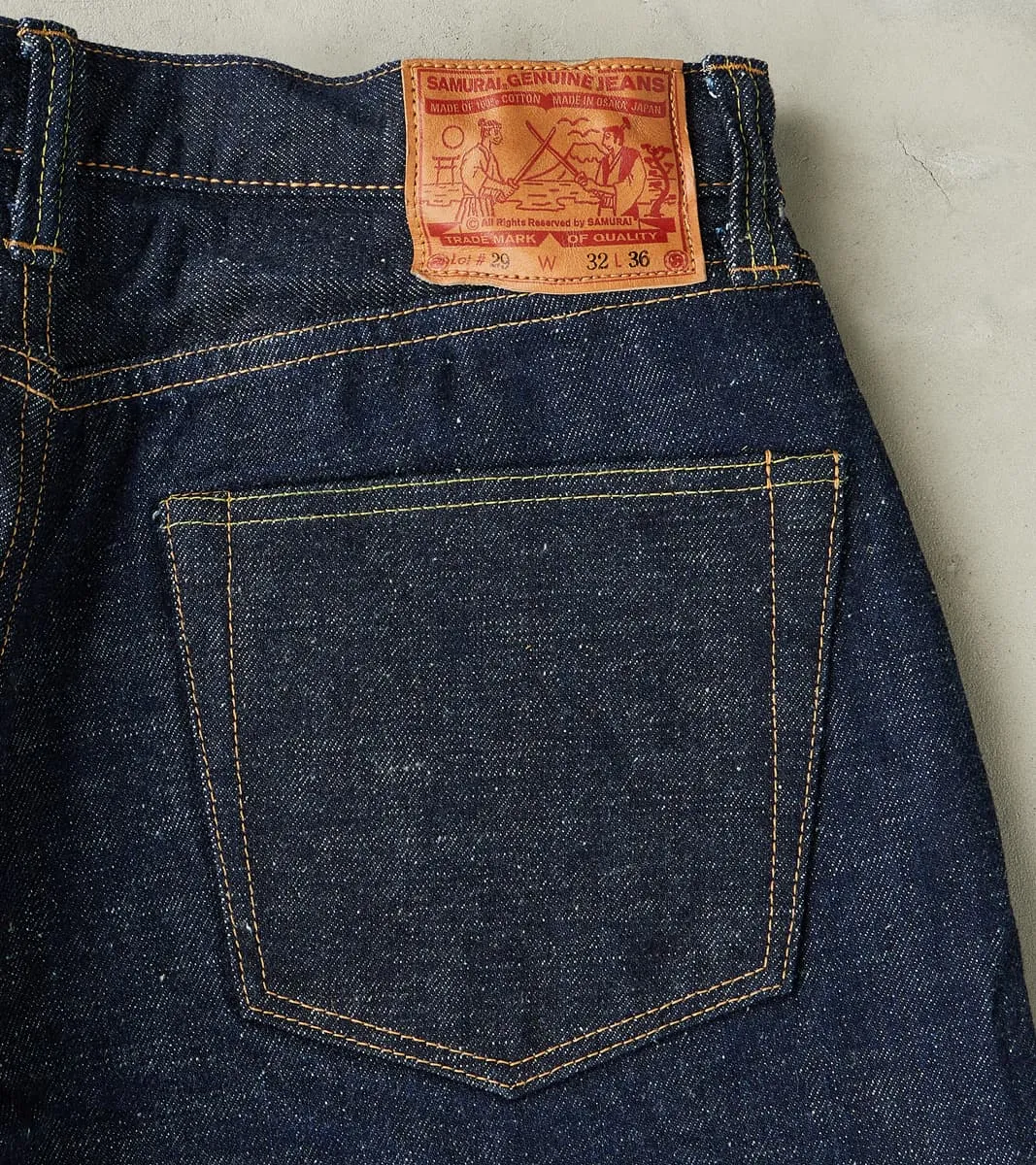 S510HXII 15oz Samurai Cotton GL3 Indigo - Regular Straight sold by Division Road product image thumbnail 3