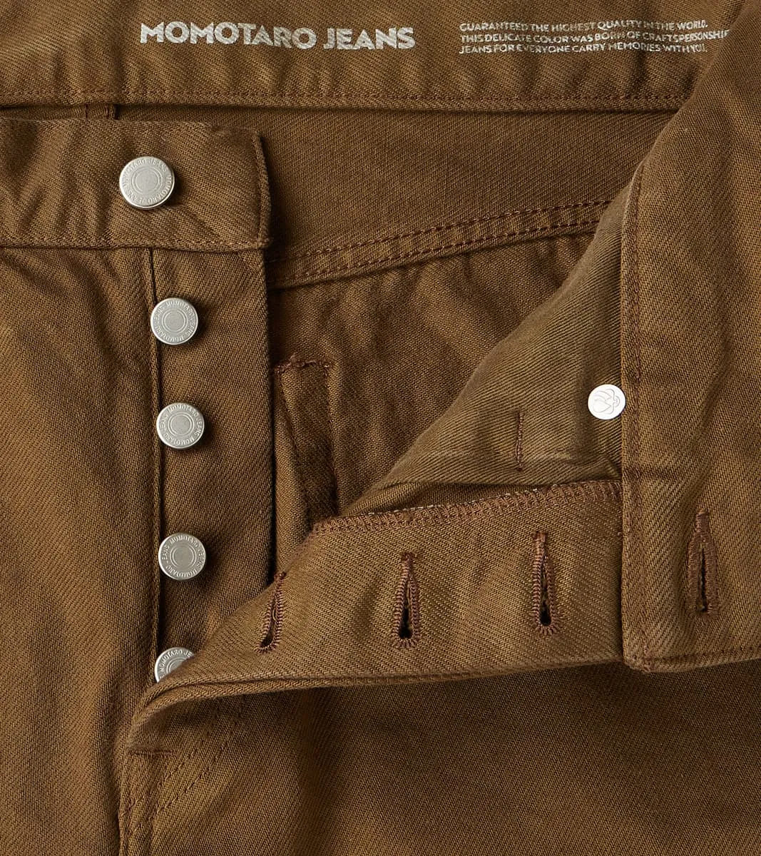 MMJZ6403 - #100 Straight - Moss Dyed Selvedge Twill sold by Division Road product image thumbnail 5