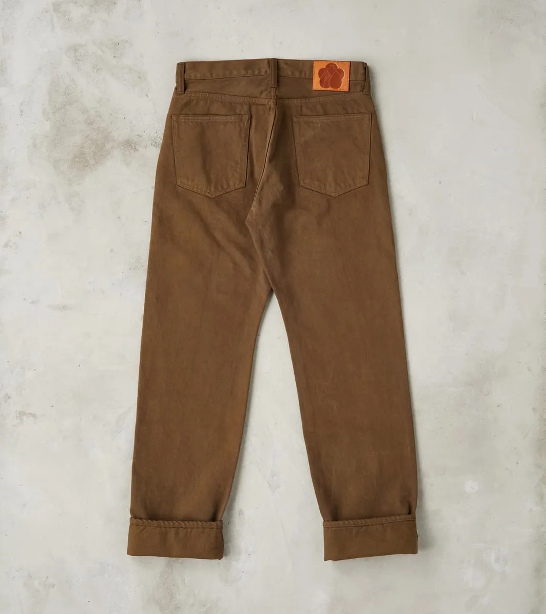 MMJZ6403 - #100 Straight - Moss Dyed Selvedge Twill sold by Division Road product image thumbnail 2